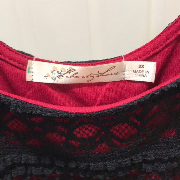 2/$30      Red & Black Dress - Picture 6 of 6